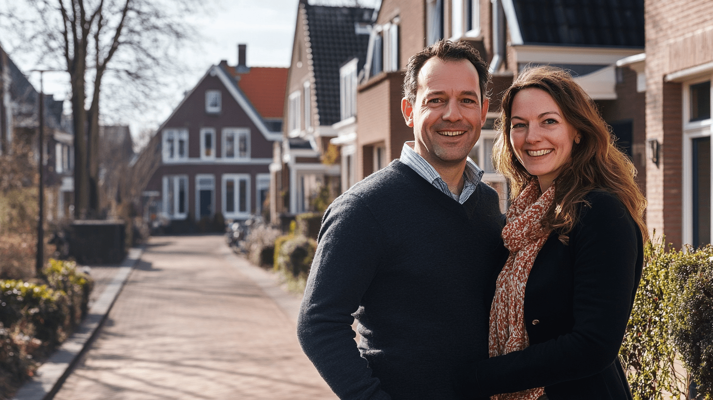 stel voor een huis na een hypotheekakte van eko notaris