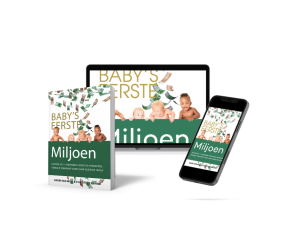 boek en ebook babys eerste miljoen